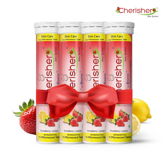 Cherisher "Apsara" Skin Glowing : Skin Renew Glutathione (600mg) Effervescent Tablet