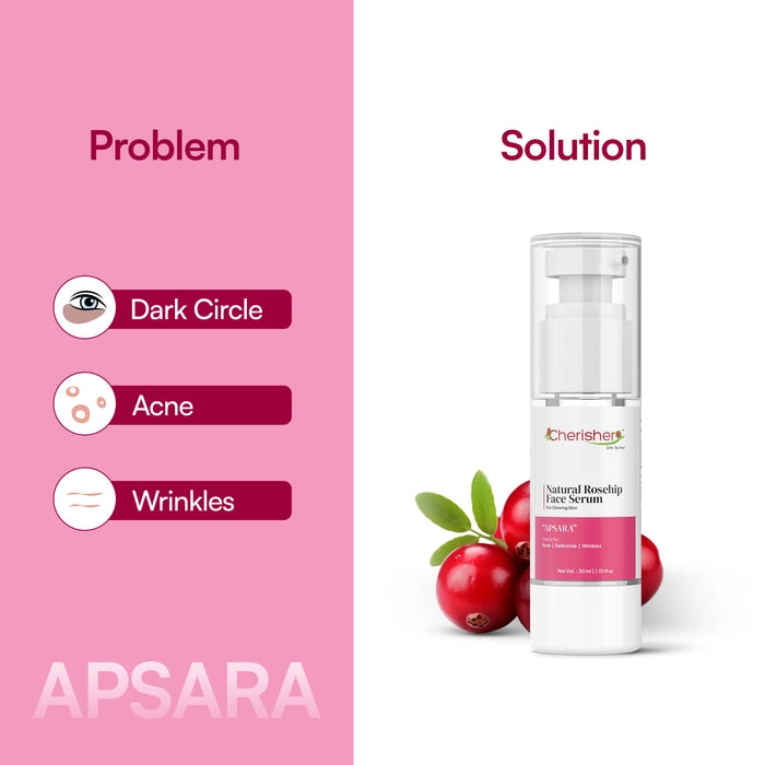 Cherisher "Apsara" Natural Rosehip Face Serum