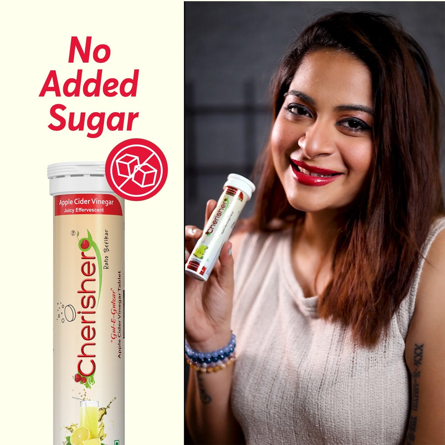 Cherisher “Gul-E-Gulzaar” Weight Effervescent Tablets
