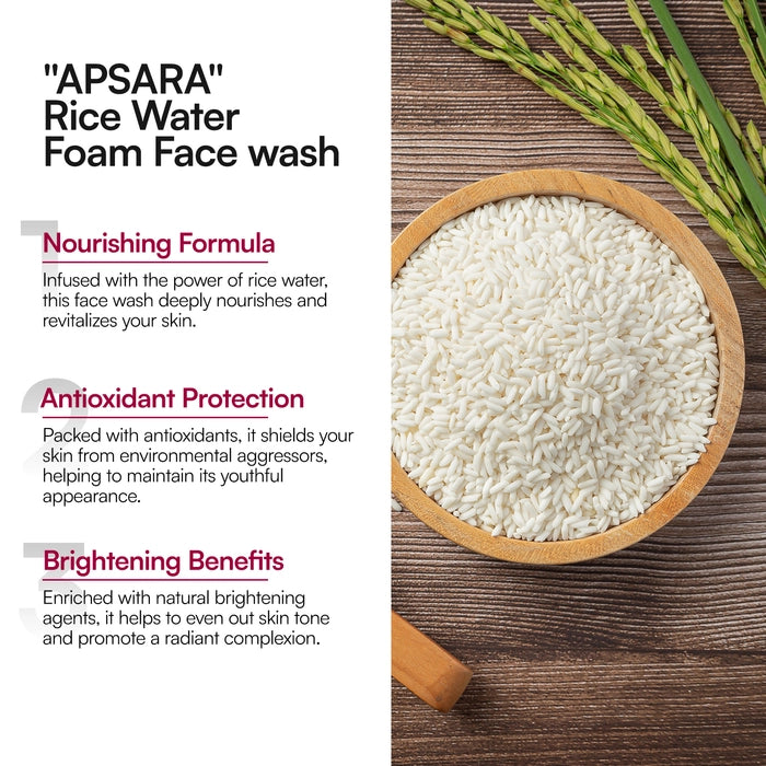 Cherisher "APSARA" Natural Rice Water Facewash
