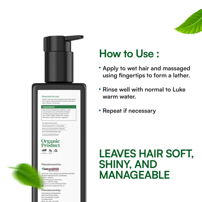 Cherisher "BAHAAR" Natural Herbal Shampoo