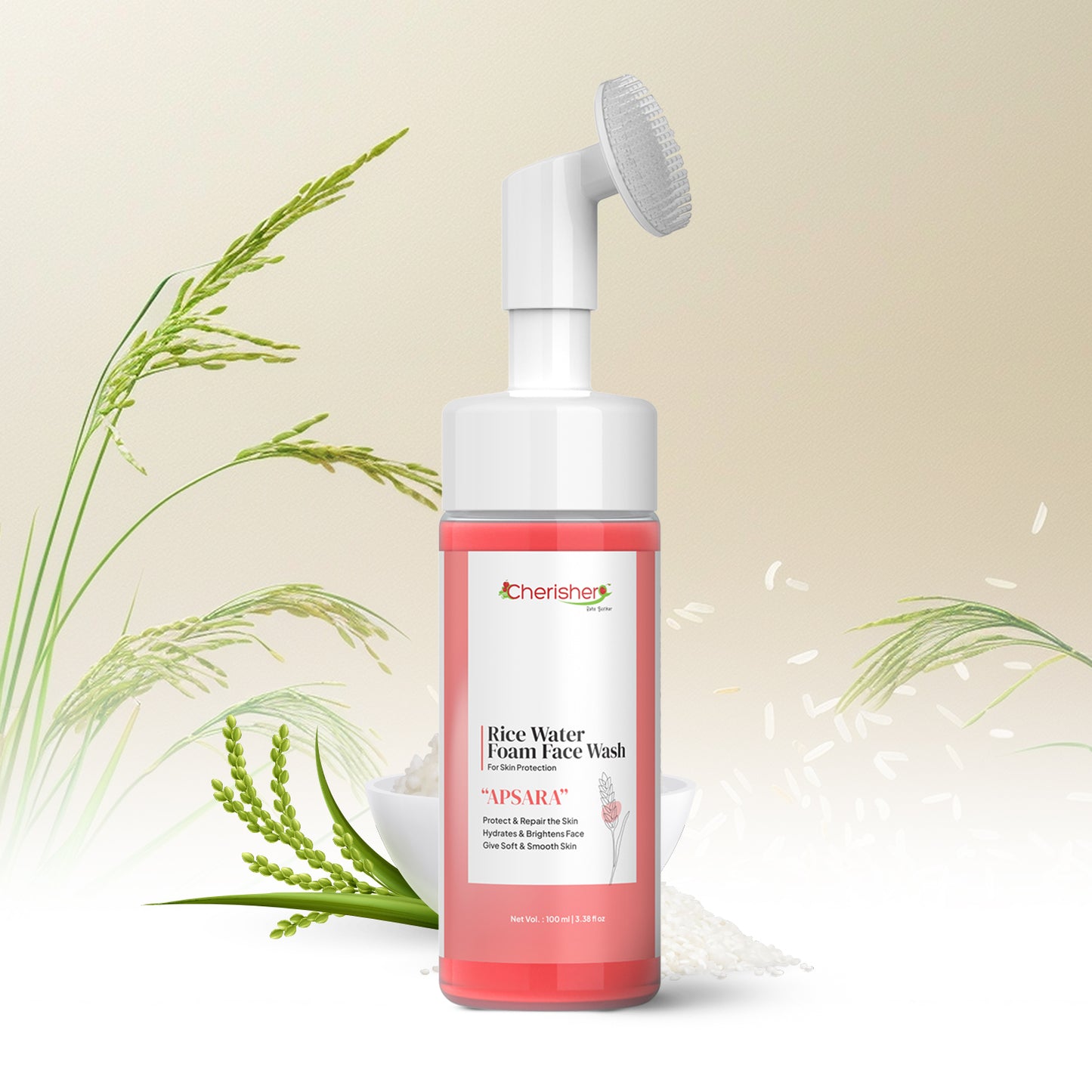 Cherisher "APSARA" Natural Rice Water Facewash