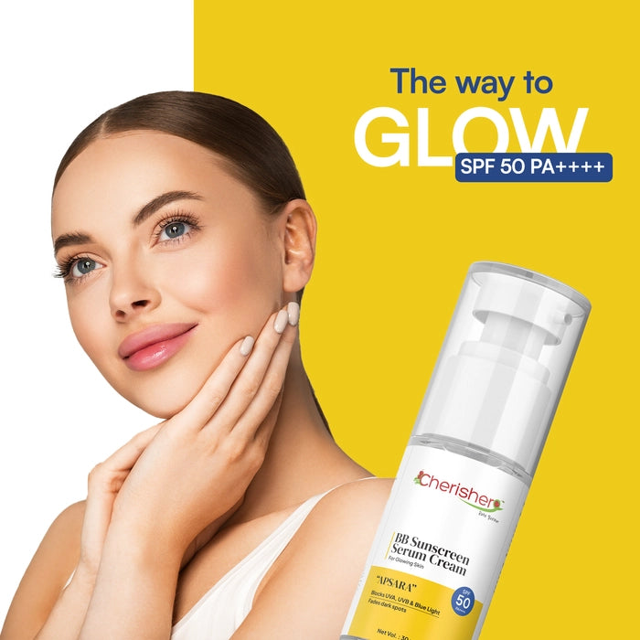 Cherisher "Apsara" BB Sunscreen Serum Cream - Protect & Glow