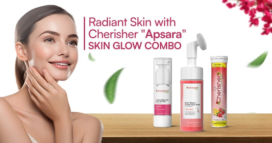 Want Radiant Skin? Discover the Secret with Cherisher "Apsara" Skin Glow Combo!