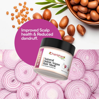 Cherisher Natural Onion Argan Hair Mask