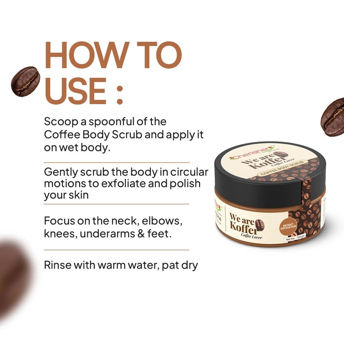 Cherisher Coffee Lover Body Scrub