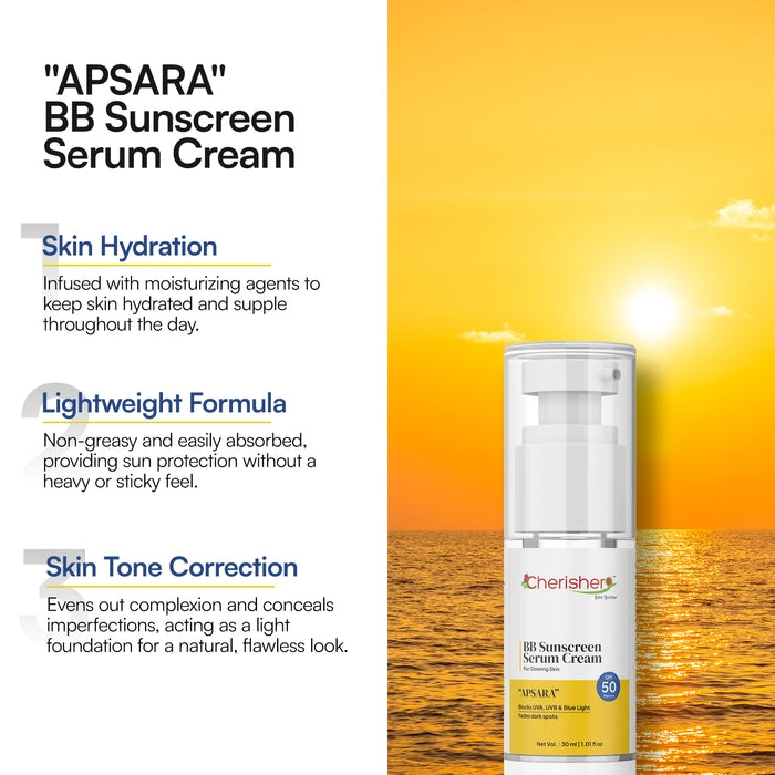 Cherisher "Apsara" BB Sunscreen Serum Cream