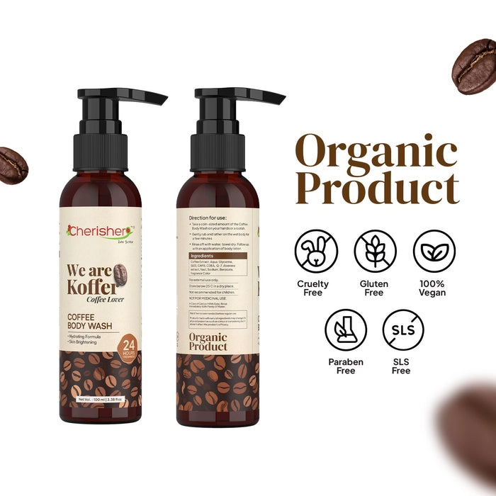 Cherisher Koffer Coffee Body Wash