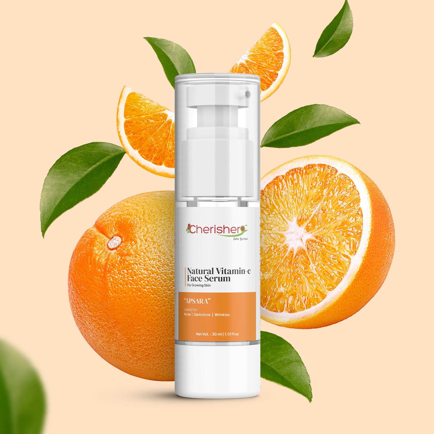 Cherisher "Apsara" Natural Vitamin-C Face Serum