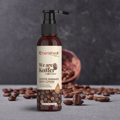 Cherisher Coffee Shimmer Body Lotion