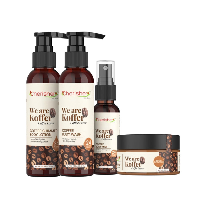 Cherisher Coffee Body Care Kit