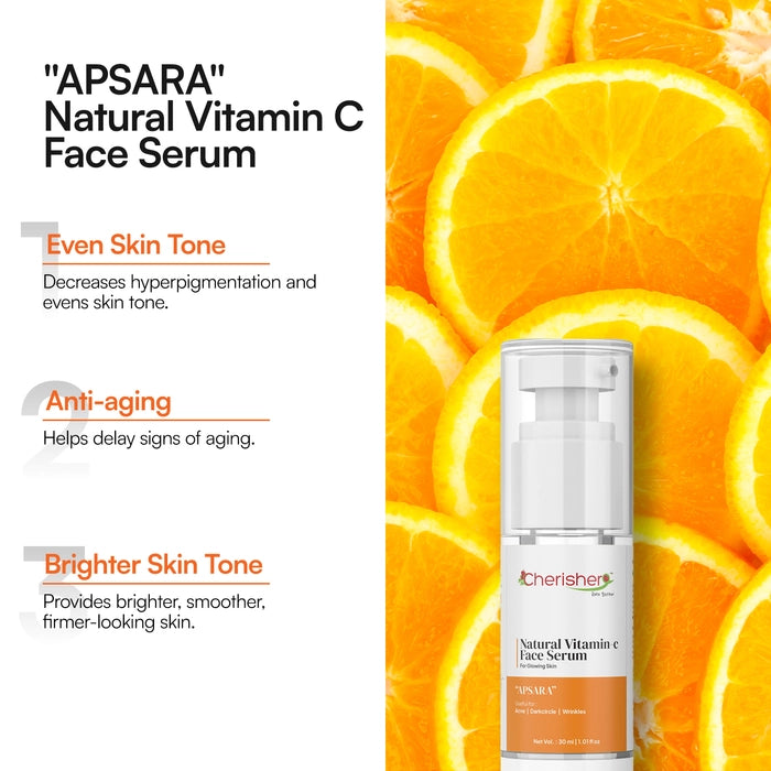 Cherisher "Apsara" Natural Vitamin-C Face Serum